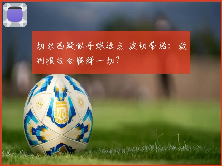 切尔西疑似手球逃点 波切蒂诺：裁判报告会解释一切？